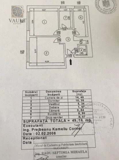Apartament 2 camere - FARA RISC - FARA URGENTA - zona CANTEMIR 