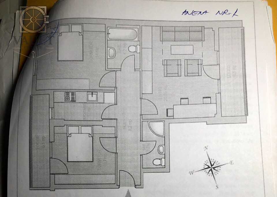 APARTAMENT 3CAMERE DIN 2015 -CENTRALA PROPRIE LA 5 MINUTE DE METROU 1 DECEMBRIE