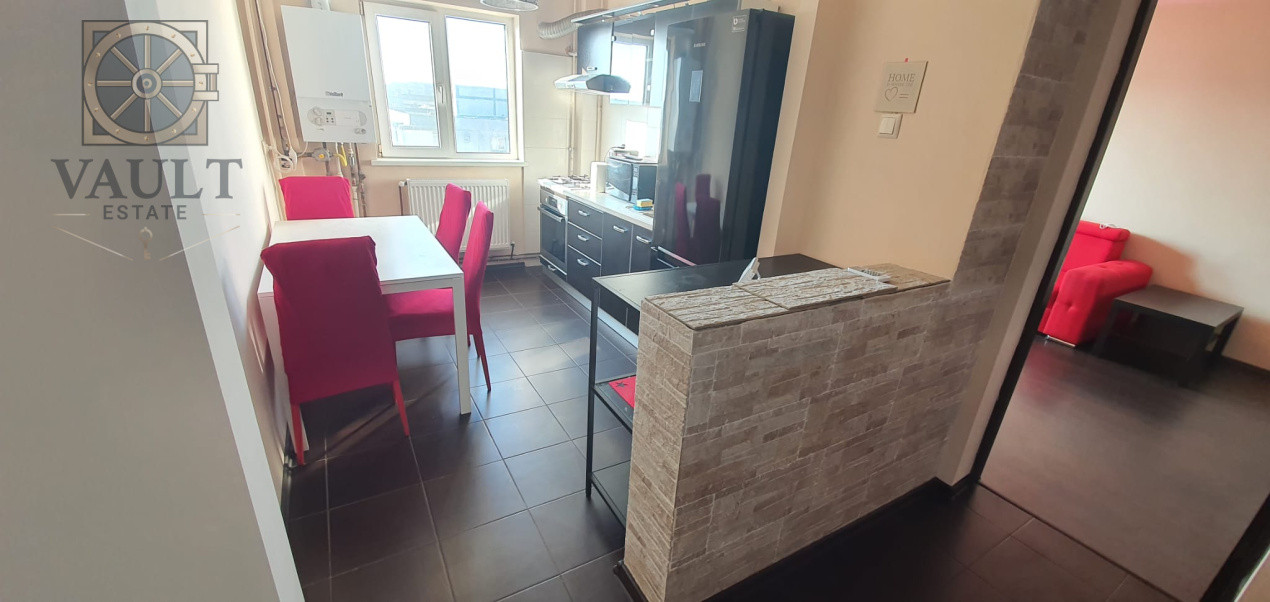 APARTAMENT 3 CAMERE-RAHOVA-2 BAI-2 BALCOANE-CENTRALA-PARCARE