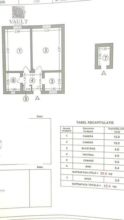 APARTAMENT 2 CAMERE+BOXA - METROU JIULUI - BUCURESTII NOI
