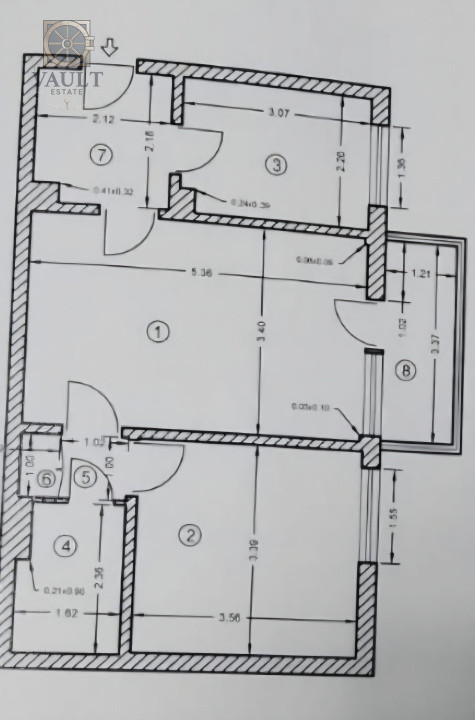Apartament 2 camere - Piata 1 decembrie 1918