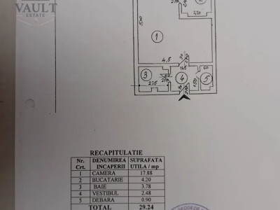 Garsoniera Gorjului-Bloc Mixt-Necesita Renovare