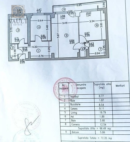 Apartament 3 camere Drumul Taberei