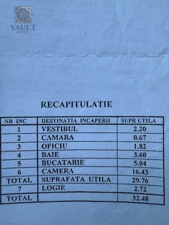 GARSONIERA -RENOVATA -MOBILTA UTILATA -BANU MANTA