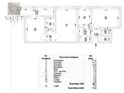 APARTAMENT 3 CAMERE - PARCUL IOR - BABA NOVAC