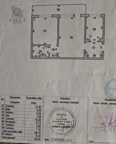 Apartament 2 camere - 10 minute Metrou Costin Georgian 