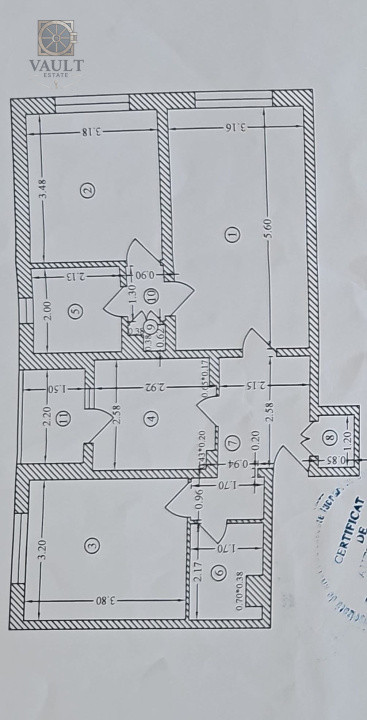 Apartament 3 camere - Fizicienilor