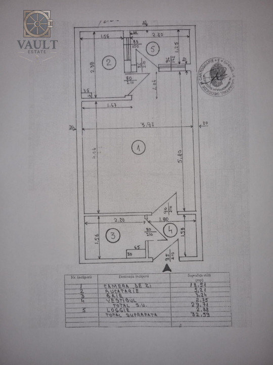 Garsoniera MOBILATA/UTILATA - lux - 2 MINUTE - Costin Georgian -