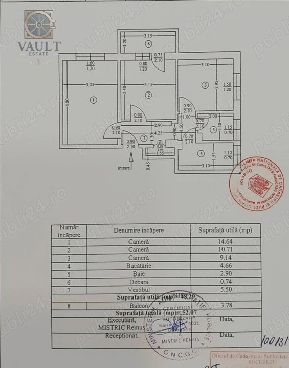 Apartament 3 camere Soseaua Giurgiului