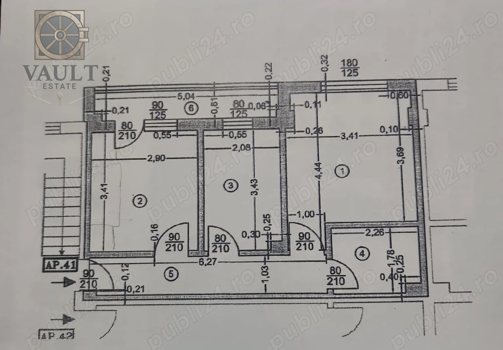 Apartament 2 camere decomandat- mobilat si utilat -Metalurgiei