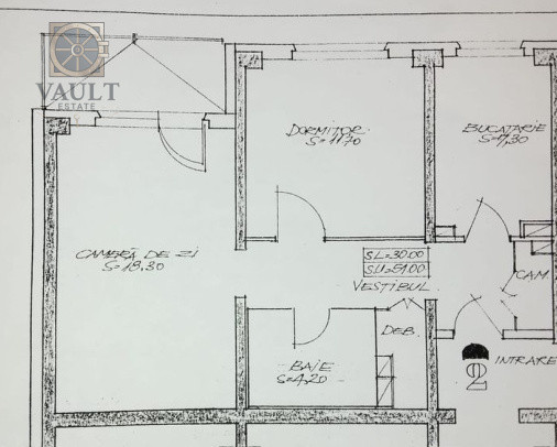 Apartament 2 camere  Teiul Doamnei