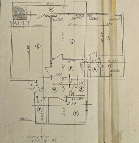 Apartament 3 camere - DECOMANDAT - langa parc PLUMBUITA - TEI 