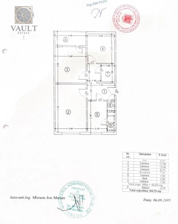 Apartament 3 camere Drumul Taberei-Boxa la subsol
