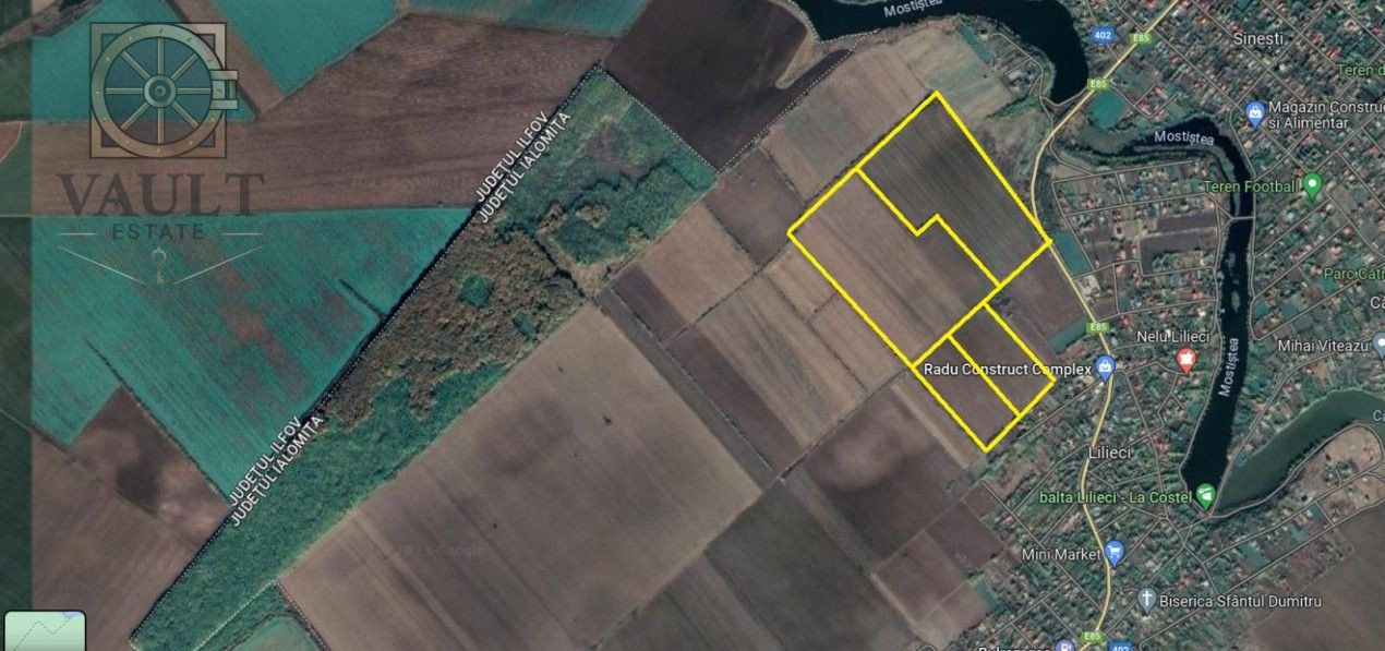 Teren Intravilan 330.000 MP Pretabil Parc Fotovoltaic DN 2 Lilieci