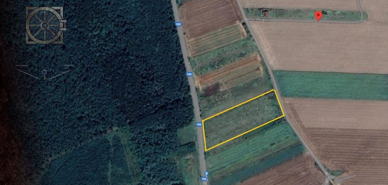 Teren 1016 Mp Acces Autostrada Soarelui - Branesti Ilfov-