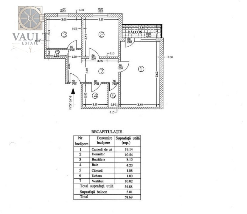 Apartament 2 camere - Iancului - Centrala Proprie 