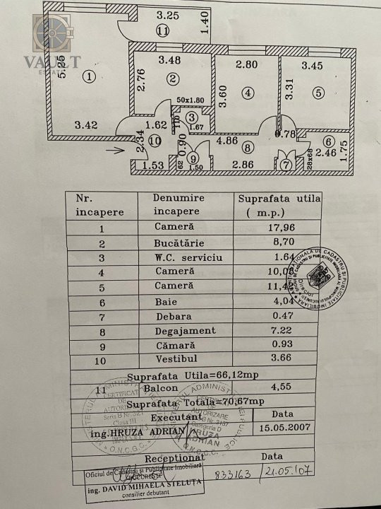 Apartament 3 camere - PARC HERASTRAU 