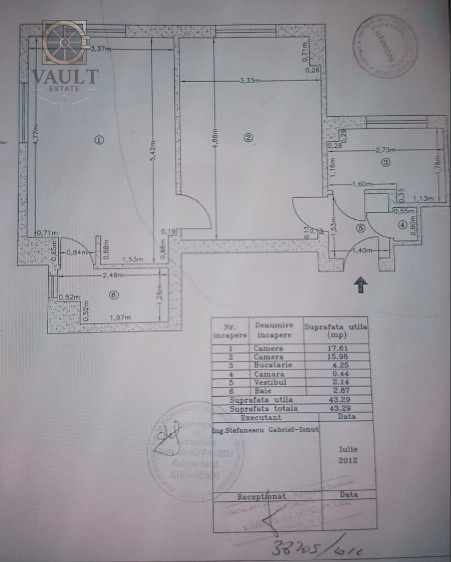 Apartament 2 Camere - P-ta Romana - RS1