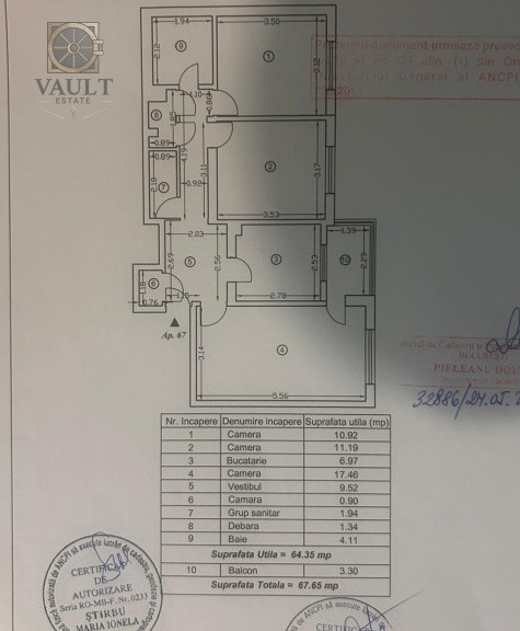 Apartament 3 camere - Decomandat -Colentina 
