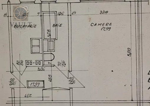 Garsoniera 34 mp  - Brancoveanu 