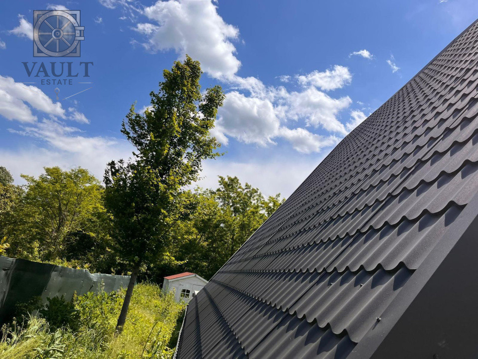 Casa individuala in Snagov, curte 900mp, la rosu 