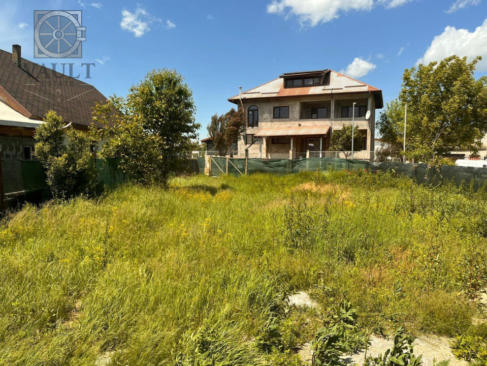 Casa individuala in Snagov, curte 900mp, la rosu 