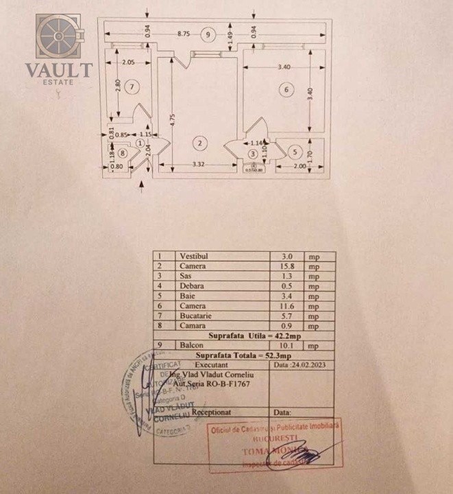 Apartament 2 camere - metrou la 1 minut distanta - Obor