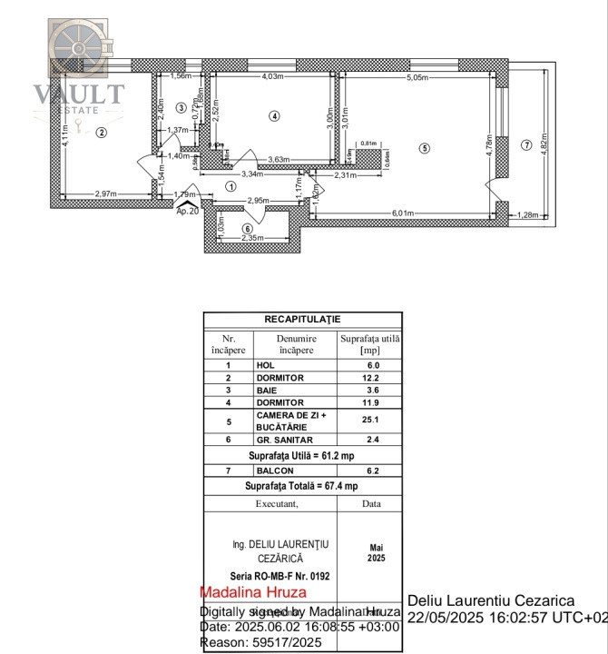 Apartament 3 camere - Bloc Nou - Theodor Pallady