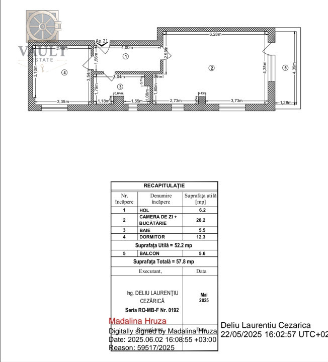 Apartament 2 camere - Bloc Nou - Theodor Pallady