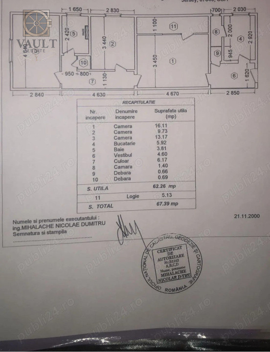 Apartament 3 camere - 10 minute pana la Metrou - Balta Alba