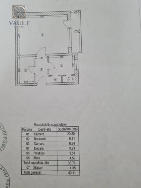 Garsoniera - Bloc din 1991 - Vitan