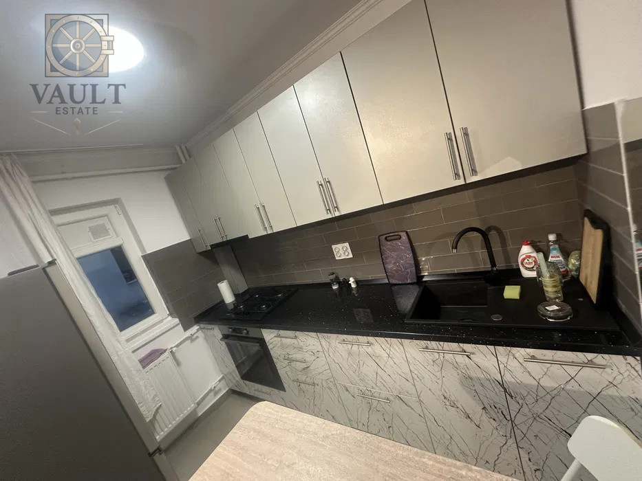 APARTAMENT 3 CAMERE-GIURGIULUI-TOPORASI-BLOC REABILITAT-MOBILAT UTILAT